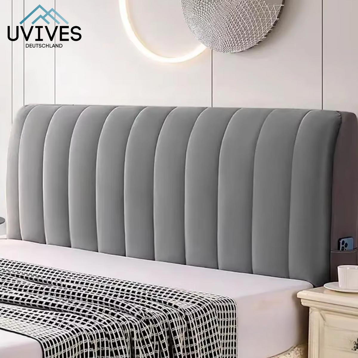VelvetDream – Verleihe deinem Schlafzimmer stilvolle Eleganz – Uvives