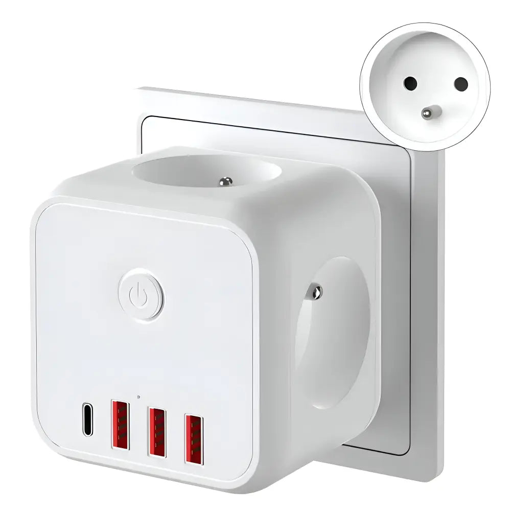 Power Cube Strip – USB-Ladestation mit 7-in-1-Funktionalität – Uvives