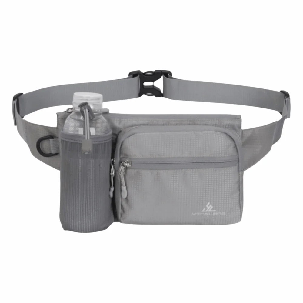 Umwandelbare Hüft-/Brusttasche | Wasserdichtes Oxford-Material | Handytasche & Flaschenhalter | Reisesize
