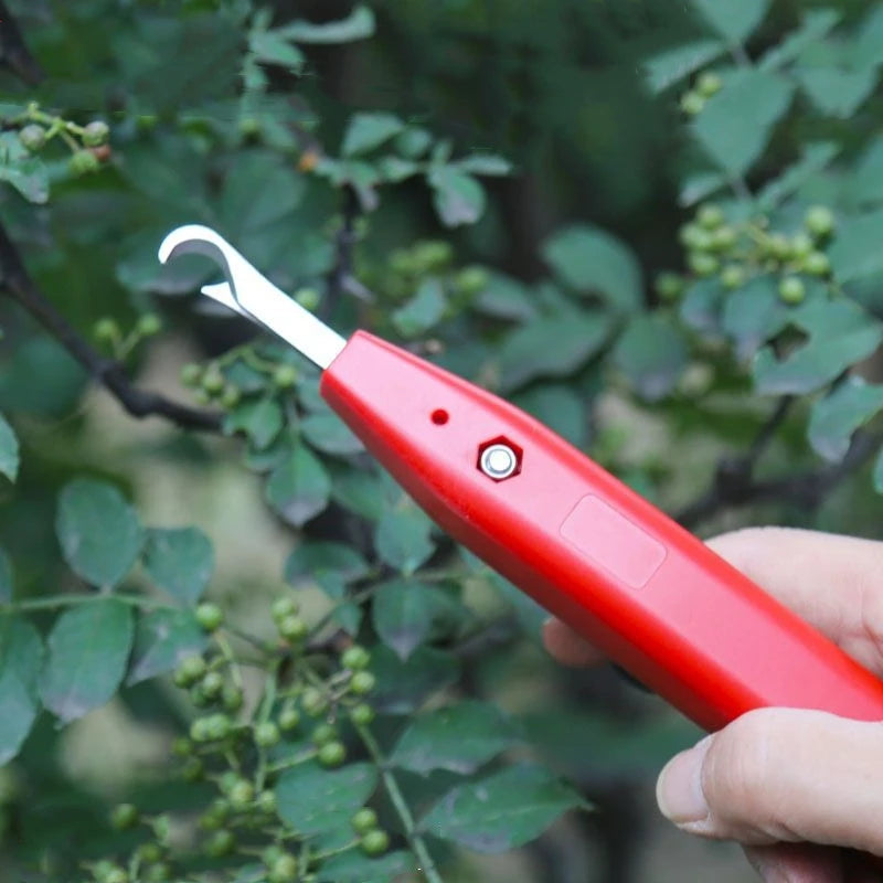 Obst- und Gemüseschere | Federbelasteter ergonomischer Griff | Klinge aus Edelstahl