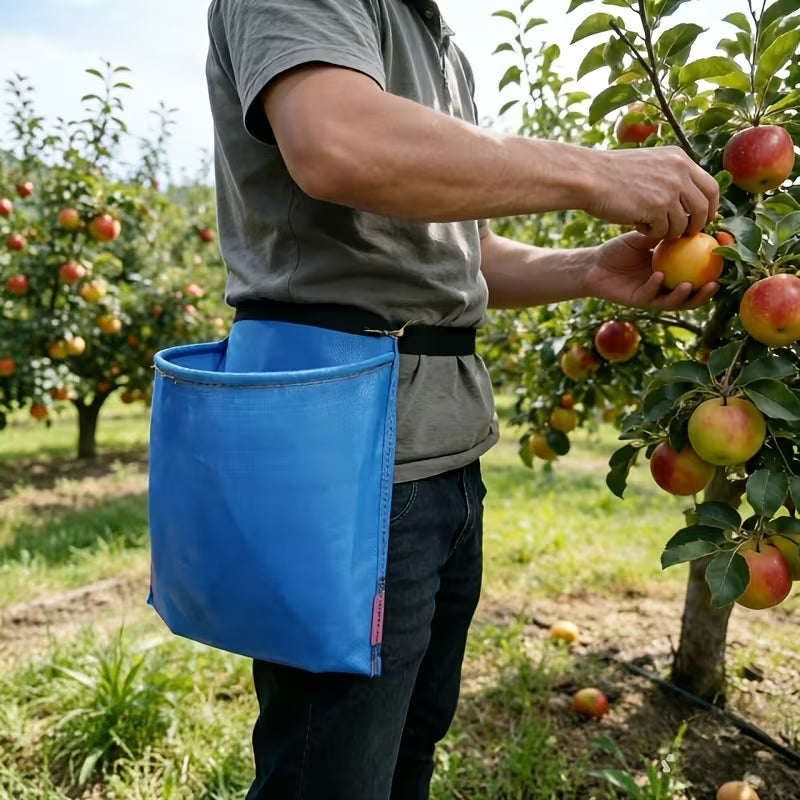 Ernte-Schürze | Wasserdicht & Langlebig | Tragbare Pflücktasche | Freihändige Nutzung